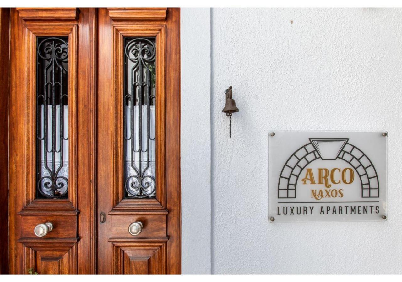 Arco Naxos Luxury Apartments Naxos City Exterior foto